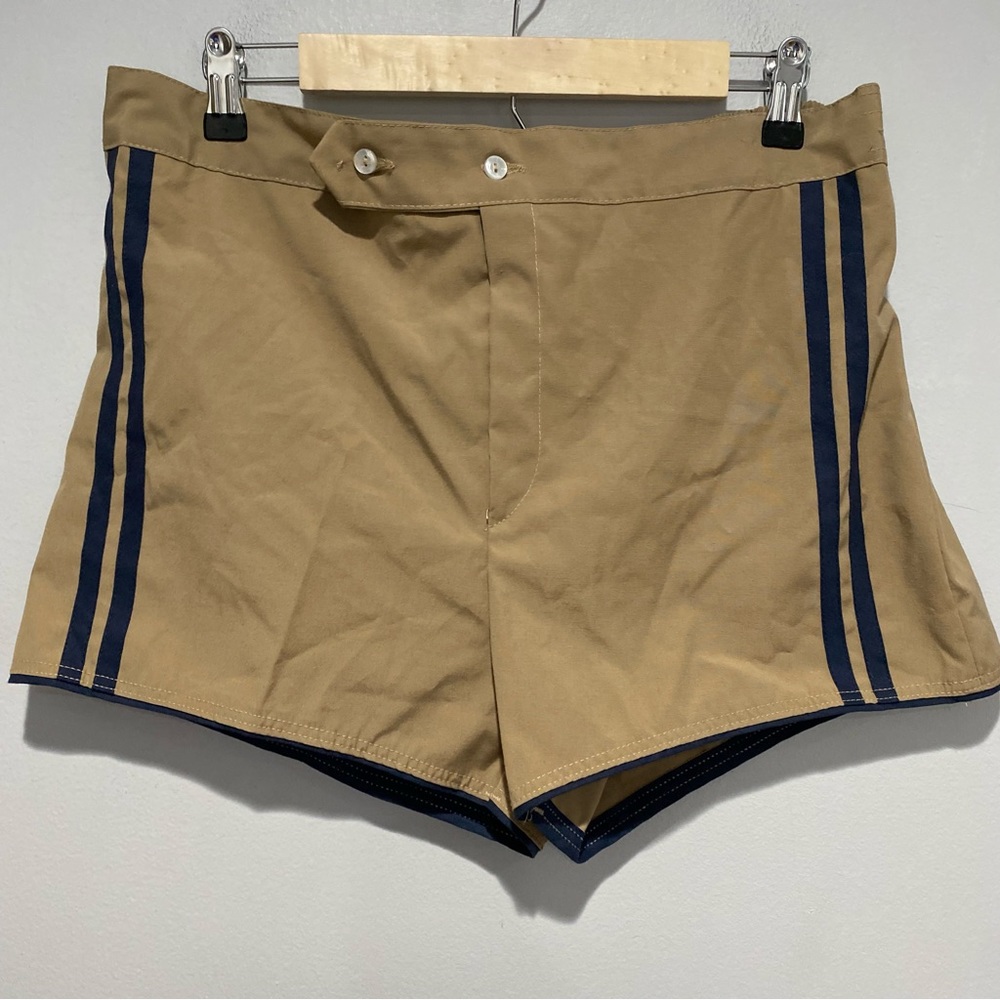 2 Pair Vintage Men’s Lined Swim Trunks Size Large - Picture 11 of 16